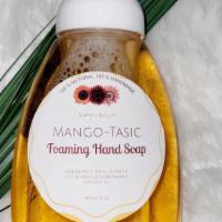Mango-Tastic Foaming Hand Soap · It's a fresh mix of citrus, mango, peach, and musk. Foaming hand soap. Luxurious and gentle ...