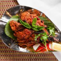 Chaap Lucknowi · An awadhi royal preparation of lamb marinated for 48 hrs and slow cooked in its own spices.
