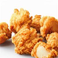 So Fly Lil Nuggets Big Dinner Plate · Freshly breaded, fried chicken nuggets. Served with more protein and choice of sides: macaro...
