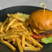 Nw Ranch Premium Beef Burger · Open pasture naturally raised honey cure bacon, cheddar, pickles, LTO, burger sauce & brioch...
