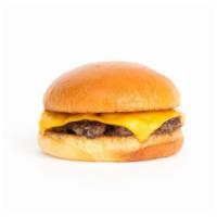 The Original Burger · Smashed Patty and American Cheese on a Squishy Bun.