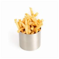 Thin Fries · Seasoned with our Umami Spice and served with choice of sauce.