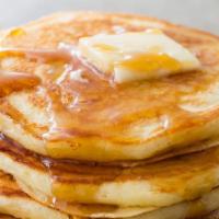 Pancake Breakfast · 2 XL Eggs and choice of breakfast meat.