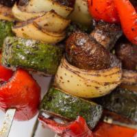 Vegetable Kebab · Mixed Vegetables and Paneer Grilled in our tandoori oven!