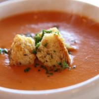 San Marzano Tomato Bisque - Pint · Italian flavors enrich this tomato based soup