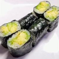 Avocado Roll · Rice, Seaweed and Avocado

(small roll)