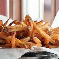 Hand Cut French Fries  · Twice-fried Idaho potatoes brought to you with
ketchup and malt vinegar.