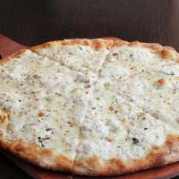 Ricotta Infusion · Ricotta cheese infused with Romano, basil, garlic and olive oil, sprinkled with oregano.