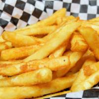 Crispy Fries · Crispy premium, extra large portion.