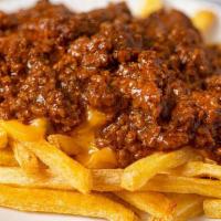 Spicy Chili Fries · Includes Chili