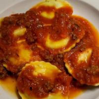 Meat Ravioli · Add-on for an additional charge.