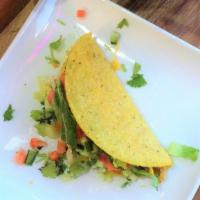 Veggie Taco · Choose a tortilla shell, a veggie protein, and your toppings