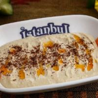 Humus · Gluten Free. Vegetarian. A classic Middle Eastern blend of chickpeas, tahini and hint of gar...