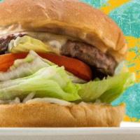 Chicken Filet Burger Combo · With Mayonnaise, Lettuce and Tomatoes
