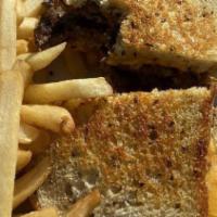 Patty Melt Combo · 2 Patties On Rye with Grilled Onions