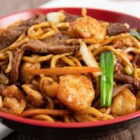 Lo Mein (Soft Noodle) · ( Choice of shrimp, beef ,chicken, pork, vegetables ,tofu OR combination.)