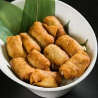 Mini Veggie Egg Roll (8 Pieces) · Duck sauce on the side.