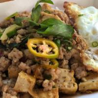 Stir-Fried Basil Tofu (Vegan) · The true test of great Thai street food. Thai krapow basil stir-fried with spicy bird’s eye ...