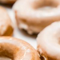 Gluten Free Original Glaze Donuts (6) · Although our gluten-free donuts are made and baked using separate utensils and bakeware, the...