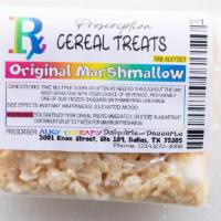 Original Marshmallow Cereal Treat · Gourmet cereal treats  big enough to share with friends or keep it all to yourself.  This fl...