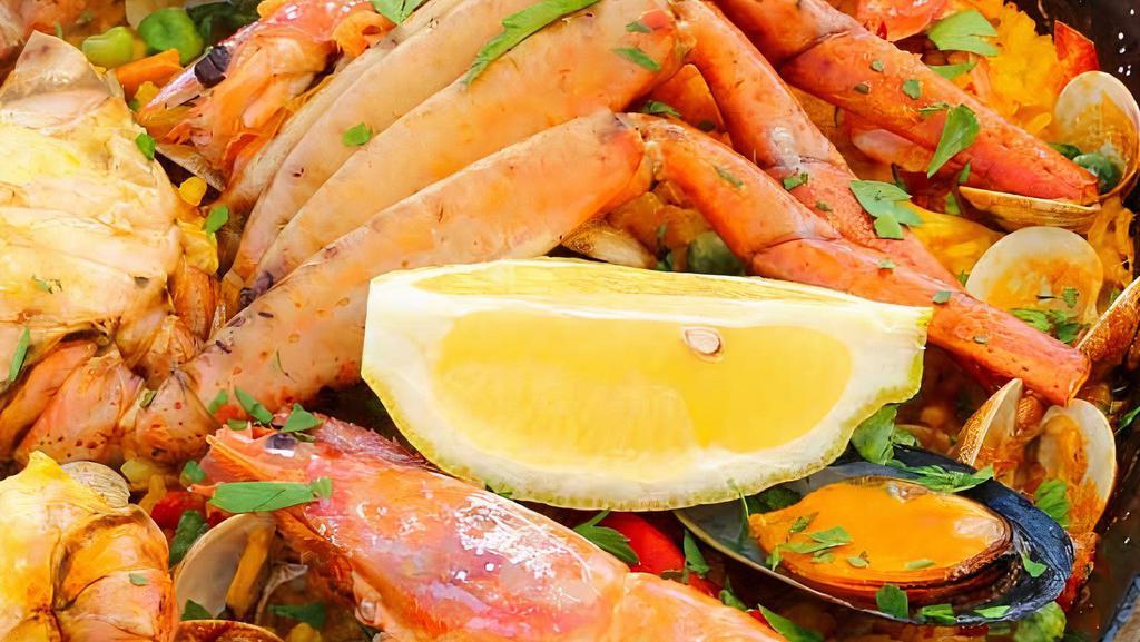Snow Crab And Whole Shrimp 1/2 Lbs · Sweet tastes of the north Alaska waters combine with the spicy taste of the south Florida Keys all in one basket, your taste buds will not know which to like most.