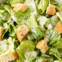 Caesar Salad · 6 ounces heart Romaine lettuce, Parmesan cheeses garlic croutons,home made ceaser dressing,w...