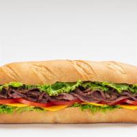 Roast Beef · Pick your toppings to build your own Roast Beef Sandwich.