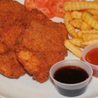 Tenders Combo (4) · With Fries & Can Soda.