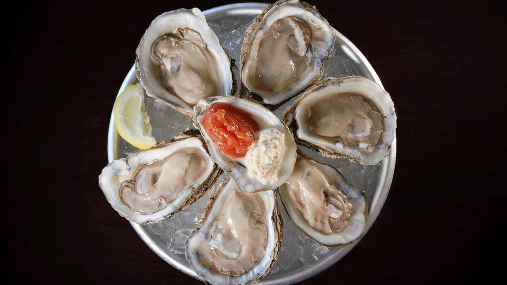 Fresh Raw Oysters · Fresh wild caught oysters from the Chesapeake Bay.