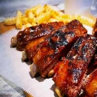 5 Bbq Pork Ribs With 2 Sides · 