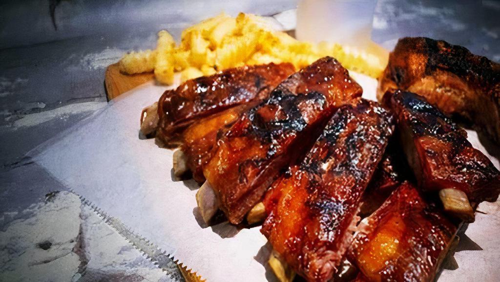 5 Bbq Pork Ribs With 2 Sides · 