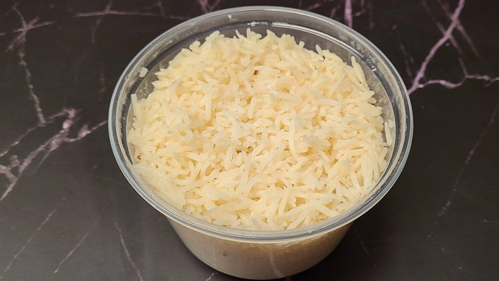Jeera Rice · Basmati rice cooked with few select spices.