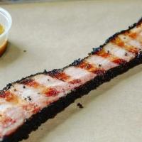 Pastrami Bacon · PER SLICE W/Honey Mustard