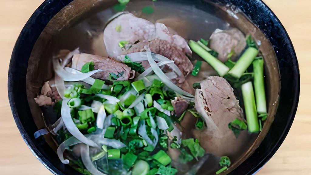 Beef Pho · Top item. Richly seasoned Vietnamese style beef broth ladled over rice noodles and thin slices of tender beef, served with a side of bean sprouts, jalapeños, lime wedges and Asian basi.