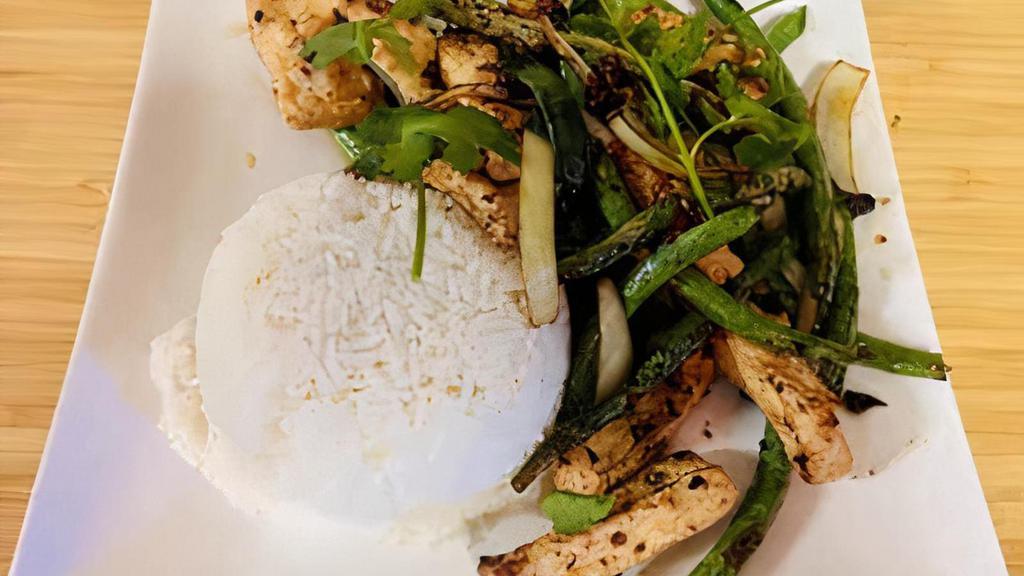 Wok Green Beans Tofu · crispy green beans tossed in rice wine, toasted garlic and
homemade black bean sauce, served with jasmine rice