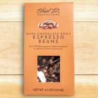 Dark Chocolate Covered Espresso Beans, 4.5 Ounces · 100% KONA Espresso beans wrapped in perfected dark chocolate.
