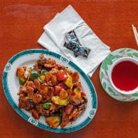 Szechuan Chicken · Hot and spicy.