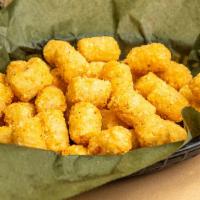 Appetizer Tater Tots · Deep fried to a golden-brown perfection!