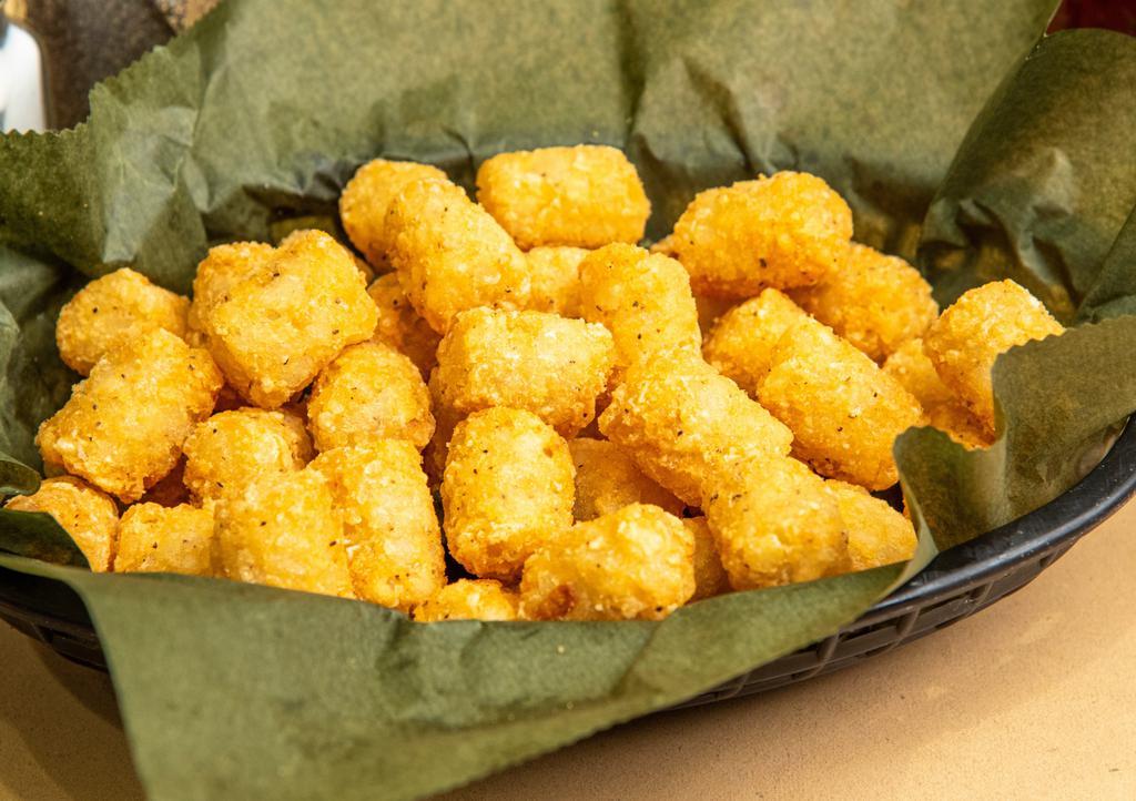 Appetizer Tater Tots · Deep fried to a golden perfection.