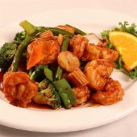 Sauteed Shrimp With Mixed Vegetables · 