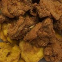 Fried Chicken Wings · Top menu item. Six wings.
