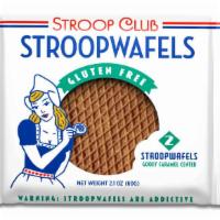 Gluten Free Caramel Stroopwafels 2-Pack · Two delicious gluten free double layered cinnamon cookies, sandwiched together with gooey Du...