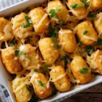 Tater Tots · Golden-fried tater tots.