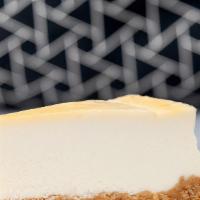 Ny Style Cheesecake · A slice of our homemade NY style cheesecake.