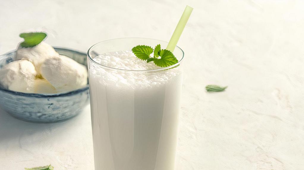 Vanilla Milkshake · Homemade creamy and thick vanilla shake.