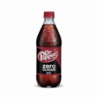 Dr Pepper Zero Sugar 20 Oz Bottle · 