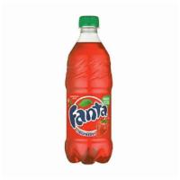 Fanta Strawberry 20 Oz Bottle · 