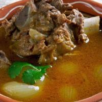 Mutton Nenju Soup · Non-veg. Homestyle signature soup, slow cooked with a bone-in goat.
