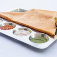 Onion Dosa · Vegan.  South Indian Special Rice crepe with Onion