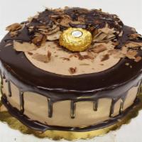 Round Chocolate Mousse Cakes · Chocolate Cake w/Chocolate Mousse Filling and Icing w/Chocolate Ganache ontop.Please call to...
